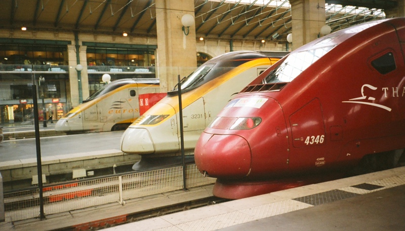 Trains as art