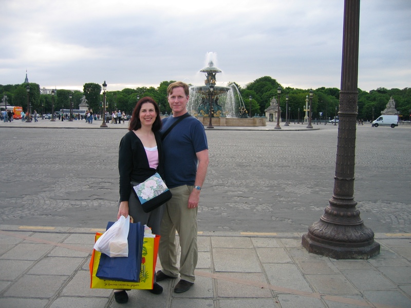 See, we're in Paris, it's official